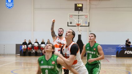 Чебоксарские Ястребы - Динамо-МГТУ 54:56 (26.11.2024)