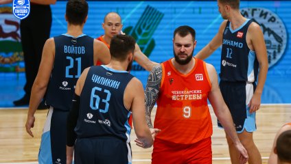 Динамо - Чебоксарские Ястребы 76:60 (14.10.2024)
