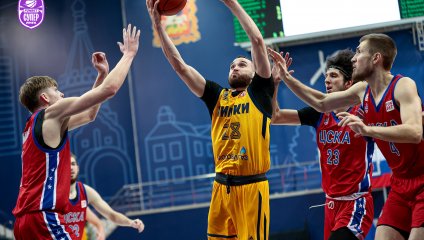 «Химки» потерпели поражение в матче с ЦСКА-2