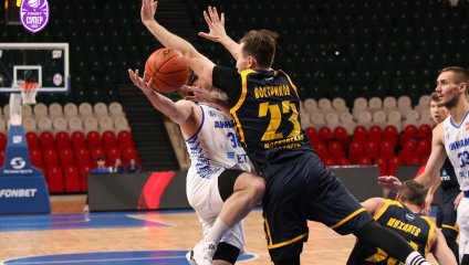 Противостояние двух лидеров завершилось победой "Химок"