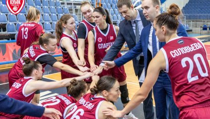 "Спарта" выигрывает у "Спартака" в Видном: "+39" в серии!