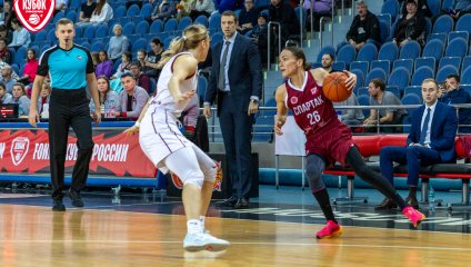 "Спарта" выигрывает у "Спартака" в Видном: "+39" в серии!