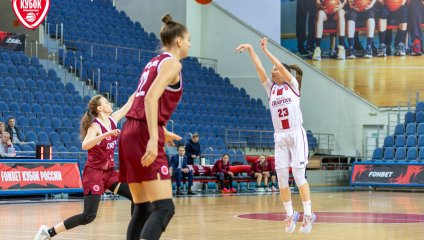 "Спарта" выигрывает у "Спартака" в Видном: "+39" в серии!