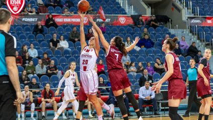 "Спарта" выигрывает у "Спартака" в Видном: "+39" в серии!