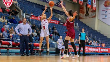 "Спарта" выигрывает у "Спартака" в Видном: "+39" в серии!