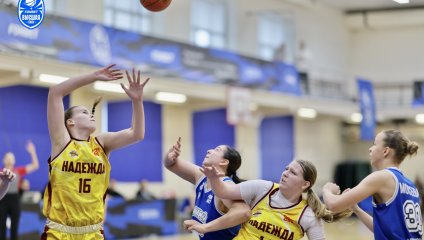 «Надежда-2» взяла реванш у «Енисея-2»: до сотни не хватило одного очка