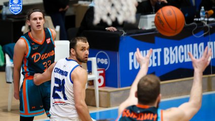 Победа «Металлурга-Челбаскета» на глазах олимпийского чемпиона
