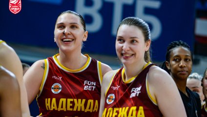 «Надежда» побеждает московское «Динамо»