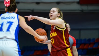 «Надежда» побеждает московское «Динамо»