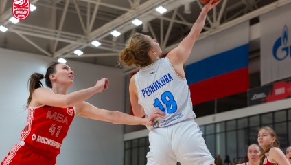 Курское "Динамо" впервые в сезоне побеждает МБА-МГУСиТ   