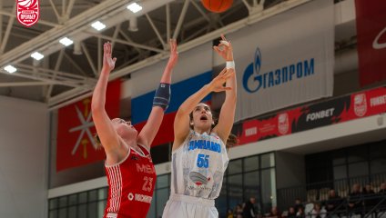 Курское "Динамо" впервые в сезоне побеждает МБА-МГУСиТ   