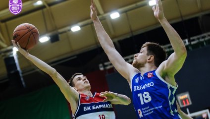 "Барнаул" обыгрывает "Динамо" в напряженной концовке