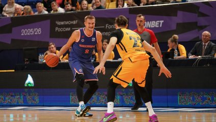 «Химки» в концовке оказались сильнее «Новосибирска»