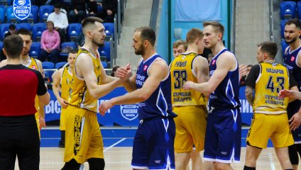 «Русичи» вырывают победу в первом матче четвертьфинала