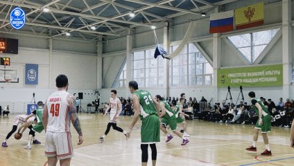 Чебоксарские Ястребы - Динамо-МГТУ 64:66 (16.11.2025)