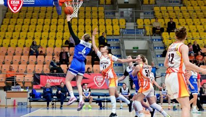 «Динамо» идёт дальше: сибирячки снова переиграли младших «лисиц» и вышли в четвертьфинал