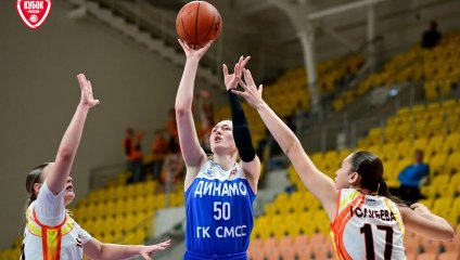 «Динамо» идёт дальше: сибирячки снова переиграли младших «лисиц» и вышли в четвертьфинал