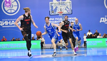 Приморское «Динамо» в драматичной концовке одолело «Темп-СУМЗ»