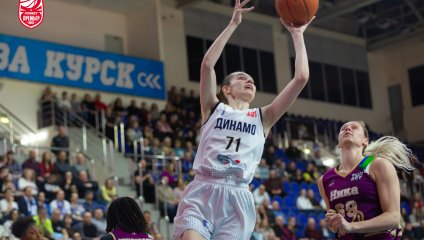 Четвертая четверть помогла курскому «Динамо» одержать красивую победу 