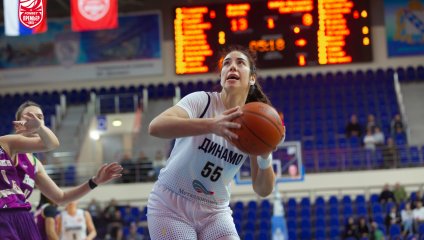 Четвертая четверть помогла курскому «Динамо» одержать красивую победу 