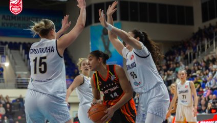 Курское «Динамо» нанесло УГМК первое поражение в сезоне