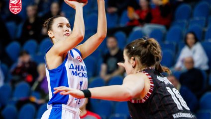 Видновчанки выиграли супербитву у московского "Динамо" и заняли 6-е место