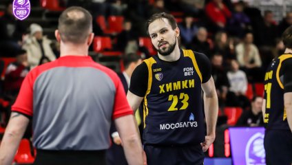 «Тамбов» побеждает «Химки» на родном паркете