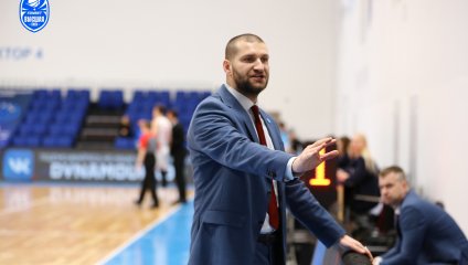 «Динамо-2» празднует победу над «Чебоксарскими Ястребами» в субботнем матче