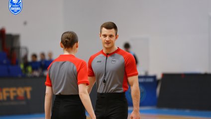 «Динамо-2» празднует победу над «Чебоксарскими Ястребами» в субботнем матче