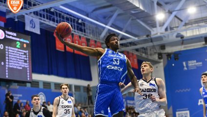 Приморское «Динамо» разгромило «Тамбов» и вышло в четвертьфинал Газпромбанк Кубка России