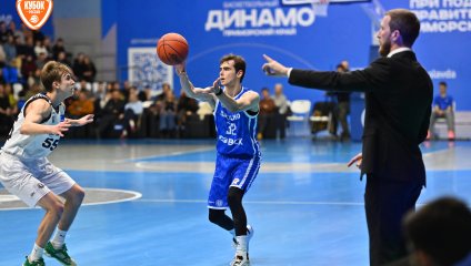 Приморское «Динамо» разгромило «Тамбов» и вышло в четвертьфинал Газпромбанк Кубка России 