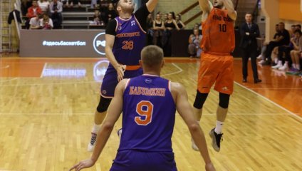 «Темп-СУМЗ» побеждает «Новосибирск», несмотря на упорное сопротивление