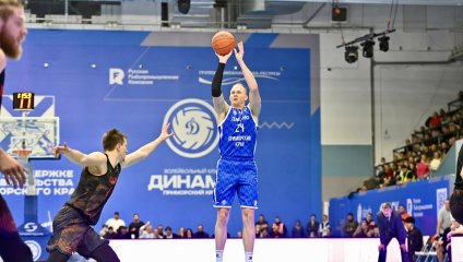 Приморское «Динамо» в драматичной концовке одолело «Темп-СУМЗ» 