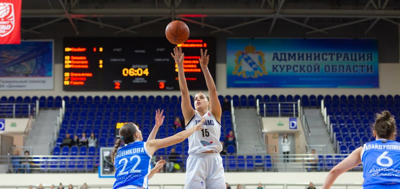 Курское «Динамо» снова сильнее «Самары». Теперь в чемпионате