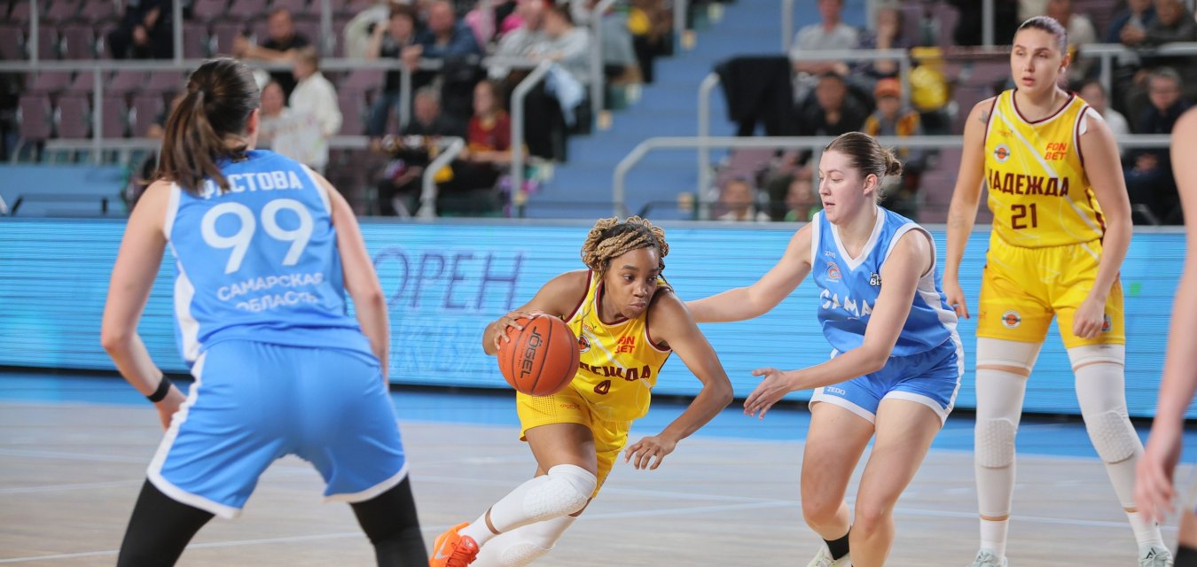 «Надежда» не без труда обыграла дома «Самару»