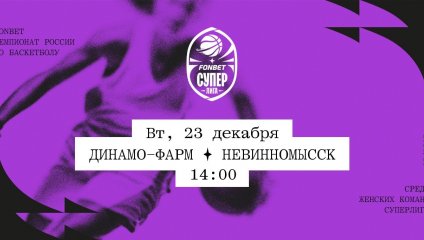 Динамо-Фарм - Невинномысск (23.12.2025)
